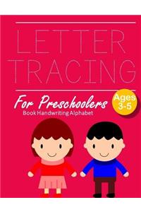 Letter Tracing Book Handwriting Alphabet for Preschoolers