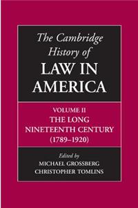 Cambridge History of Law in America, Volume II