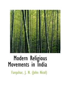 Modern Religious Movements in India