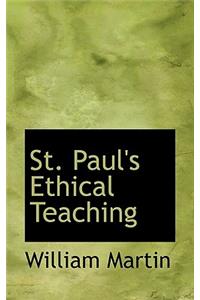 St. Paul's Ethical Teaching