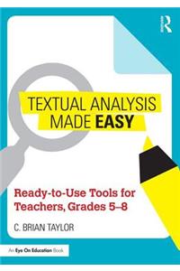 Textual Analysis Made Easy