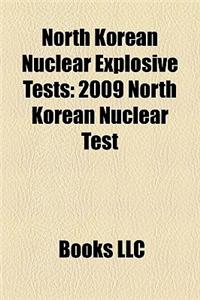 North Korean Nuclear Explosive Tests