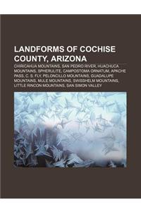 Landforms of Cochise County, Arizona