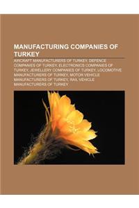 Manufacturing Companies of Turkey
