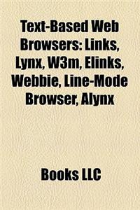 Text-Based Web Browsers
