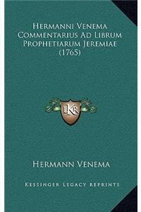 Hermanni Venema Commentarius Ad Librum Prophetiarum Jeremiae (1765)