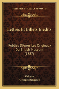 Lettres Et Billets Inedits