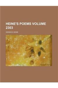 Heine's Poems Volume 2303