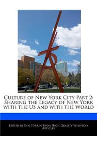 Culture of New York City Part 2