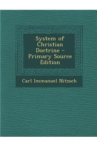 System of Christian Doctrine