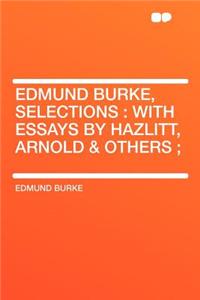 Edmund Burke, Selections