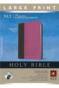 NLT Premium Slimline Reference Bible, Large Print, Indexed