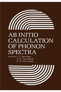 AB Initio Calculation of Phonon Spectra