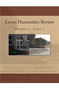 Levan Humanities Review, Volume 1, Issue 1