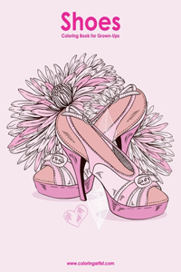 Shoes Coloring Book for Grown-Ups 1