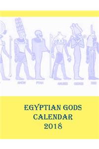 Egyptian Gods Calendar 2018
