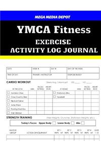 YMCA Fitness Exercise Activity Log Journal