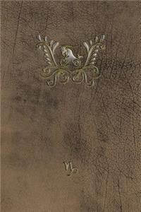 Monogram Capricorn Notebook