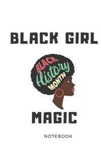 Black Girl Magic Black History Month Notebook