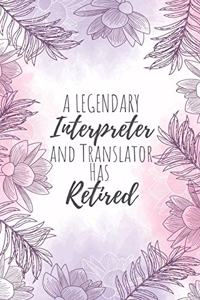 A Legendary Interpreter and Translator Has Retired