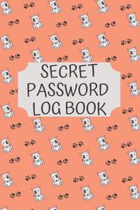 Secret Password Log Book