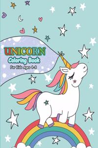 Unicorn Coloring Book for Kids Ages 4-8