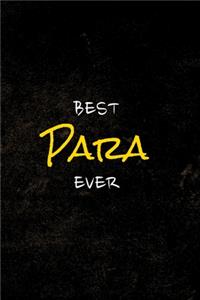 Best Para Ever