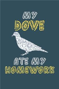 My dove ate my homework