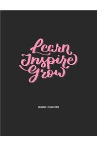 Learn Inspire Grow Calendar 2020