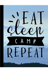Eat Sleep Camp Repeat