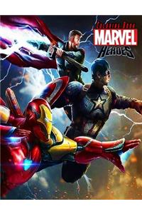 Marvel Heroes Coloring Book