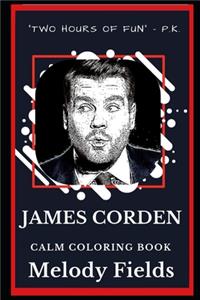 James Corden Calm Coloring Book