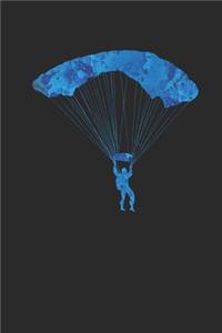 Paragliding Color Splatter