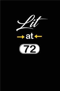 Lit at 72