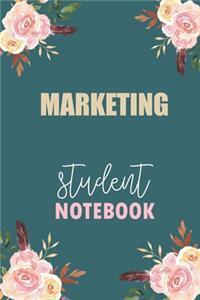 Marketing Student Notebook