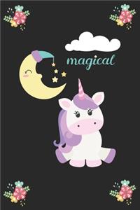 Magical (Unicorn Journal Notebook)