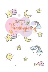 Happy Thanksgiving Gift Notebook Journal