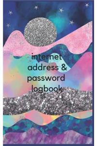 Internet Address & Password Logbook