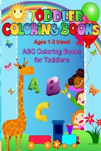 Toddler coloring books ages 1-3 travel