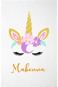 Makenna A5 Lined Notebook 110 Pages