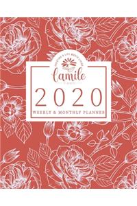 2020 Planner Weekly & Monthly Planner - Creating A Life Worth Living Camile Planners