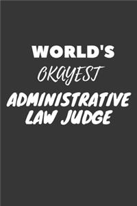 Administrative Law Judge Notebook