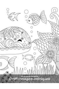 Livre de coloriage pour adultes Griffonnages oniriques 5