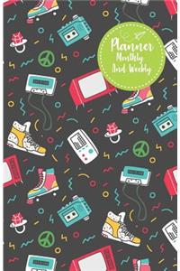 Planner monthly and weekly