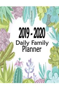 2019-2020 Daily Family Planner