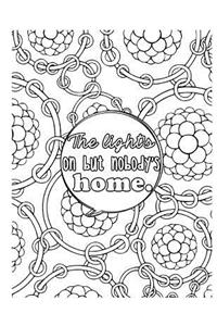 The Light's on But Nobody's Home: 2019 Weekly Planner Journal Gift for Sarcastic Southern Friends and Family