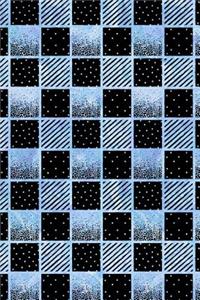 Journal Notebook Squares and Dots Pattern 10
