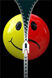 Happy and Sad Face Red and Yellow Journal