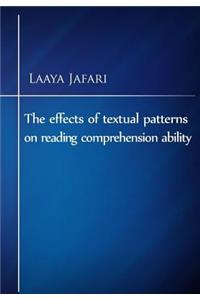 The effects of textual patterns on reading comprehension ability