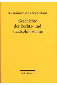 Geschichte Der Rechts- Und Staatsphilosophie